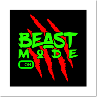 Beast Mode on Posters and Art